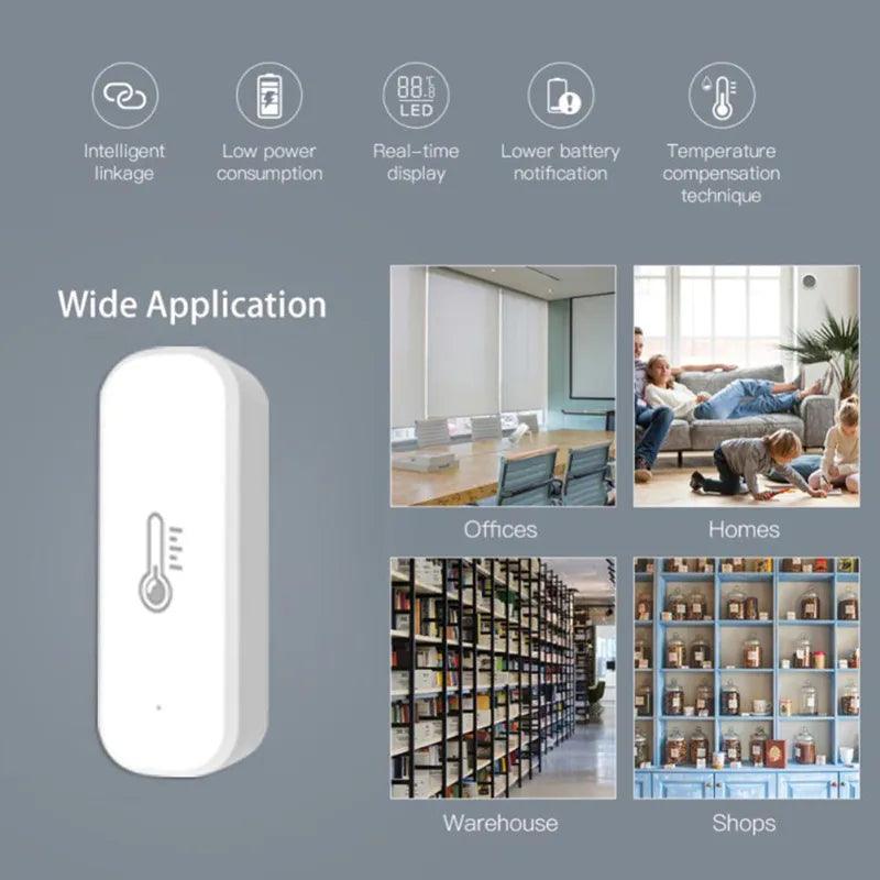 Smart Zigbee Temp Humidity Sensor: Accurate Monitoring & Home Integration  ourlum.com   