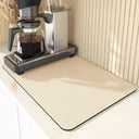 VIKAMA Simple Coffee Mat Diatomite Washable Non-slip Doormat