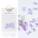 4.5g Acrylic Flower Nail Art Decoration Mixed Size White Rhinestones Silver Gem Manicure Tool Accessories For DIY Nail Design  ourlum.com 20K-DZLJ04  