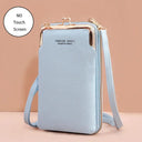 Soft Leather Crossbody Phone Purse Stylish Wallet for Women