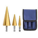 HSS Titanium Coated Step Drill Bit Set Elevate Drilling Game