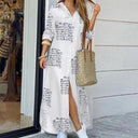 Boho Printed Maxi Dress for Stylish Women's Spring Fashion