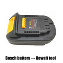 Battery Adapter for Makita Bosch Milwaukee to Dewalt 20V Tools