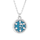 Stainless Steel Tree of Life Aromatherapy Necklace Gift for Women