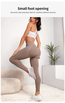 High Waist Seamless Push-Up Leggings for Women - Fitness and Yoga Wear