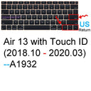 Macbook Air Silicone Keyboard Cover Dustproof Waterproof Skin