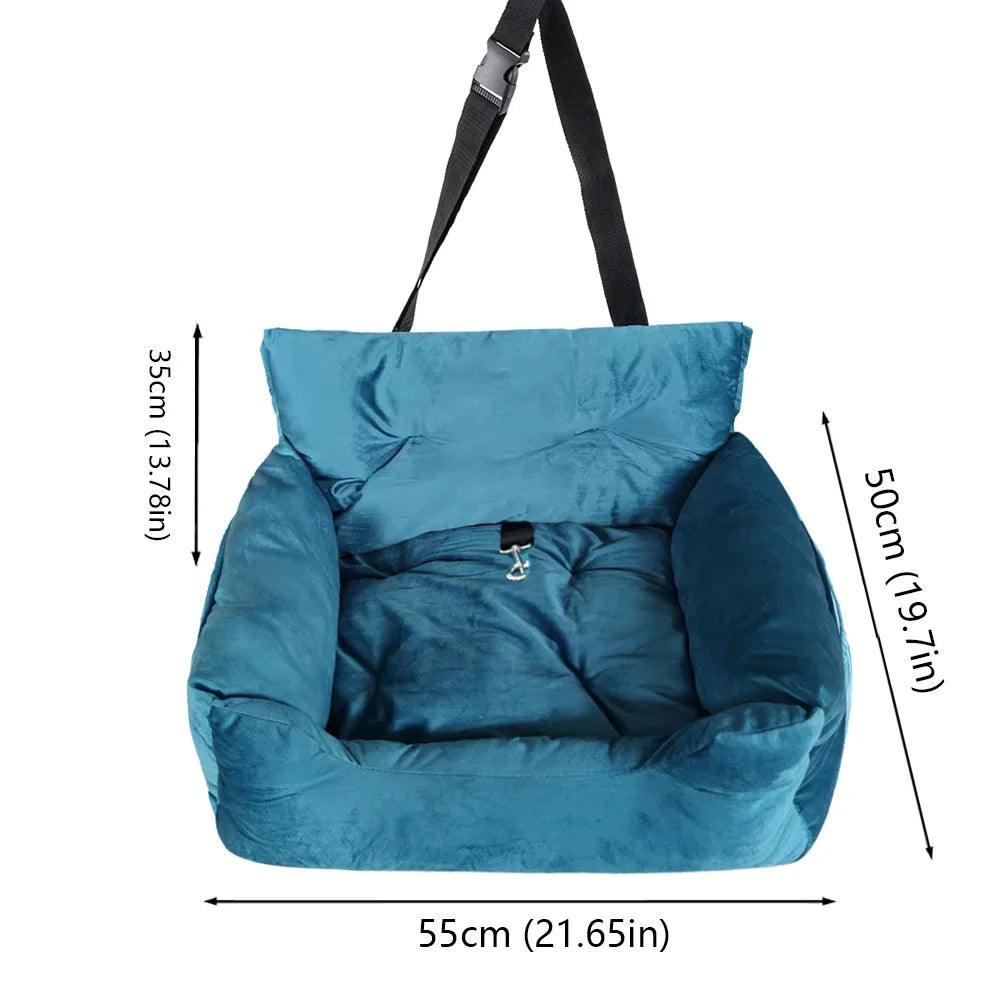 Dog Cat Car Seat Cover: Comfortable Washable Pet Carrier for Small Medium Dogs  ourlum.com   