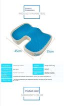 Memory Foam Gel Seat Cushion for Office and Pregnancy Relief