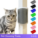 Cat Self Groomer with Catnip Soft Cats Massage Comb Brush  ourlum.com   