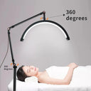 16Inch LED Half Moon Lash Light 3000K-6000K Floor Lamp