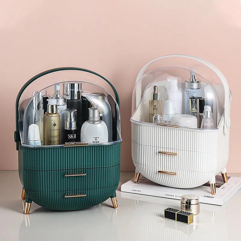 Ultimate Cosmetic and Jewelry Storage Solution with Waterproof Design  ourlum.com   