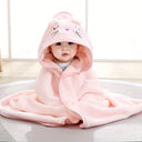 1 Pack Of Baby Bath Towel Cartoon Blanket With Strong Absorption