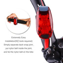 Compact Multi-Function LED Bicycle Taillights for Safety