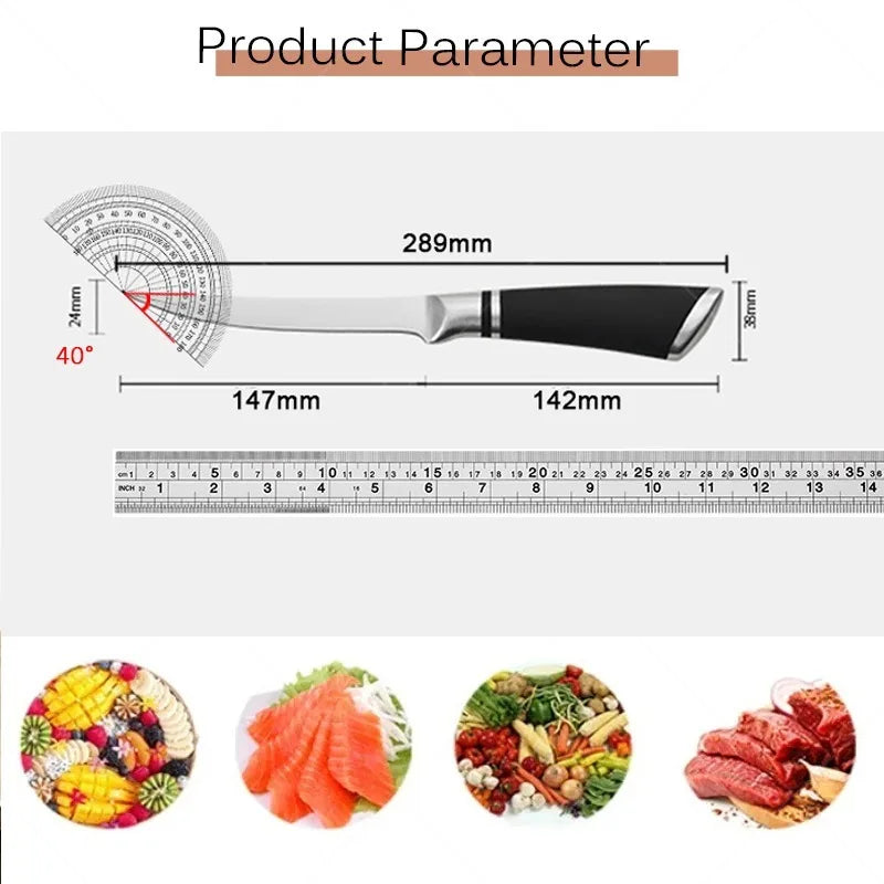 Professional Japanese Sashimi & Meat Cleaver Knife