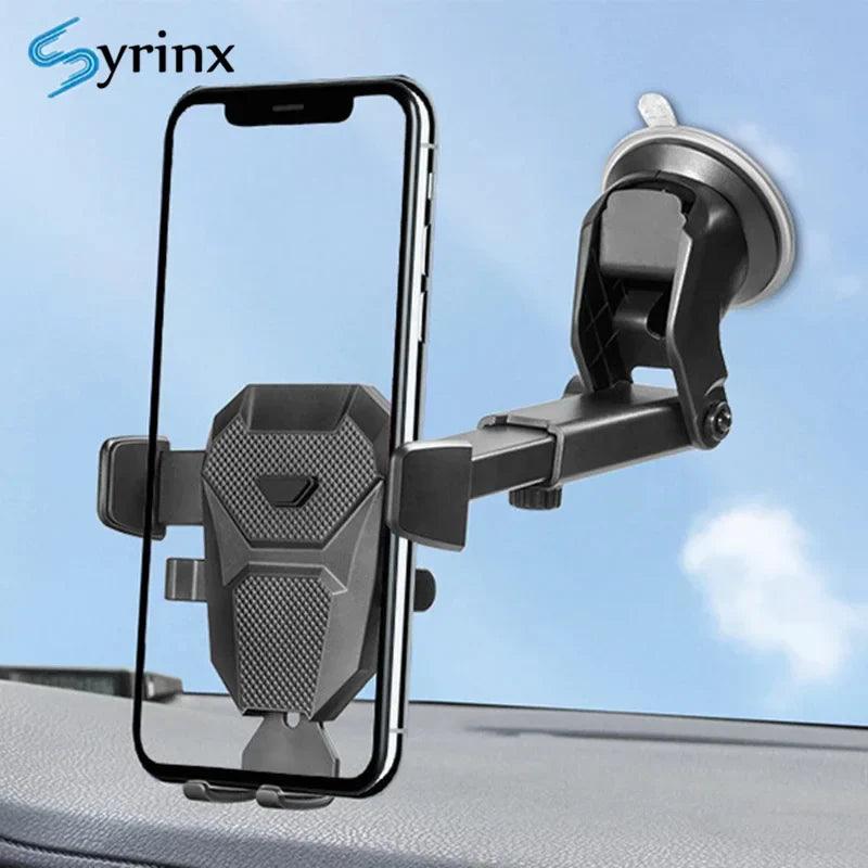 Secure Magnetic Car Phone Holder: Universal Smartphone Mount  ourlum.com   