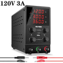 Adjustable Lab Power Supply: High Efficiency Regulator - Precision Control  ourlum.com ZE09-4Digits 120V3A CHINA 110V