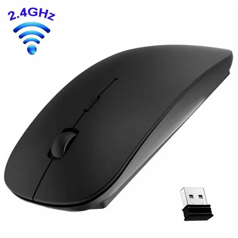 Slim Wireless Optical Mice: Ultimate Precision for PC and Laptop  ourlum.com   