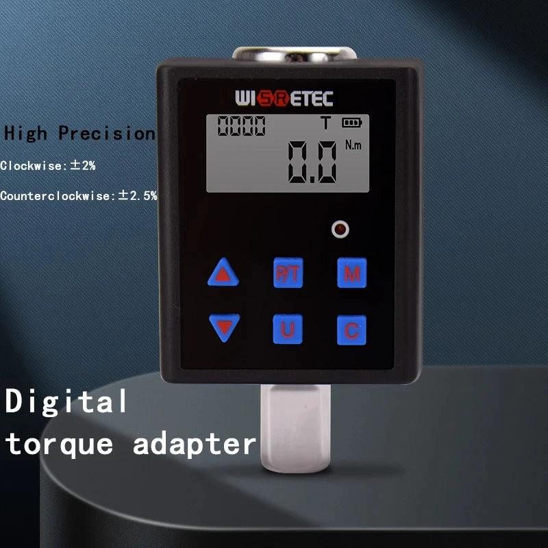 Digital Torque Meter 0.3-340 N.m Adjustable Torque Meter Adapter Professional Electronic Torque Wrench Universal Repair Tools  ourlum.com   