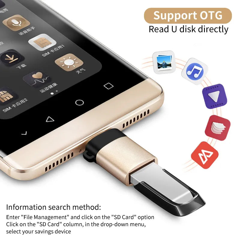 Enhanced Type C OTG Charger Adapter: Seamless Connectivity Solution  ourlum.com   