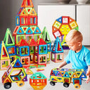 Magnetic Building Blocks Set for Boys: Creative Constructor Toy  ourlum.com   