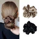 Satin-Feeling Large Intestine Hair Tie Elegant Headband For Women