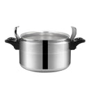 9L Aluminum Pressure Cooker High Capacity Induction Gas Compatible