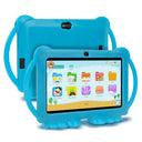 XGODY 7 Inch Android Kids Tablet PC For Study Education IPS Screen 4Core WiFi OTG Children Tablets Cute Protective Case Optional  ourlum.com with Blue case CHINA 