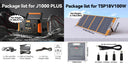 FF Flashfish J1000PLUS 1000W Portable Power Station Kit