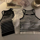 Korean Striped Tank Top: Women's Summer Fashion Essential