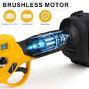 Cordless 30mm Brushless Electric Pruning Shears Dual Gears