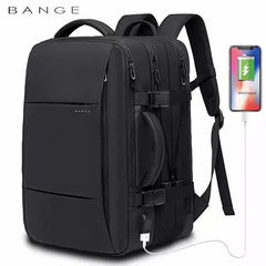 BANGE Stylish Waterproof Laptop Backpack: Versatile Travel Bag
