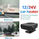 2 In 1 Car Heater 12V 24V 200W Portable Windshield Defroster