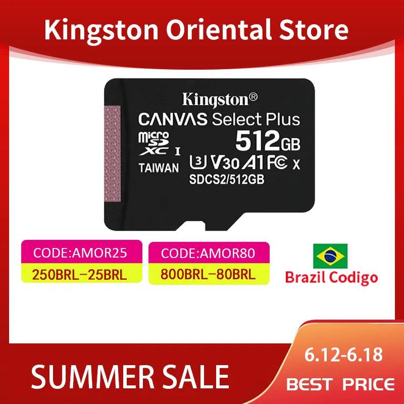 Kingston Memory Card: Fast Transfer, Improved Read Speed, A1 Performance, Wide Compatibility, High Capacity Options  ourlum.com   