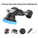 900W Cordless Car Polisher Machine Brushless 5 Inche Rechargeable Eccentric Polisher Wireless Car Polishing Waxing Machine Kit  ourlum.com Package 2 AU 