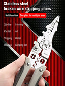 Crimper Cable Cutter Adjustable Automatic Wire Stripper Tool