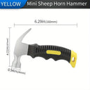 Versatile Compact Ramshorn Hammer 160 mm Portable Hand Tool