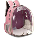 Cat Bubble Pet Backpack: Transparent Capsule Design for Travel