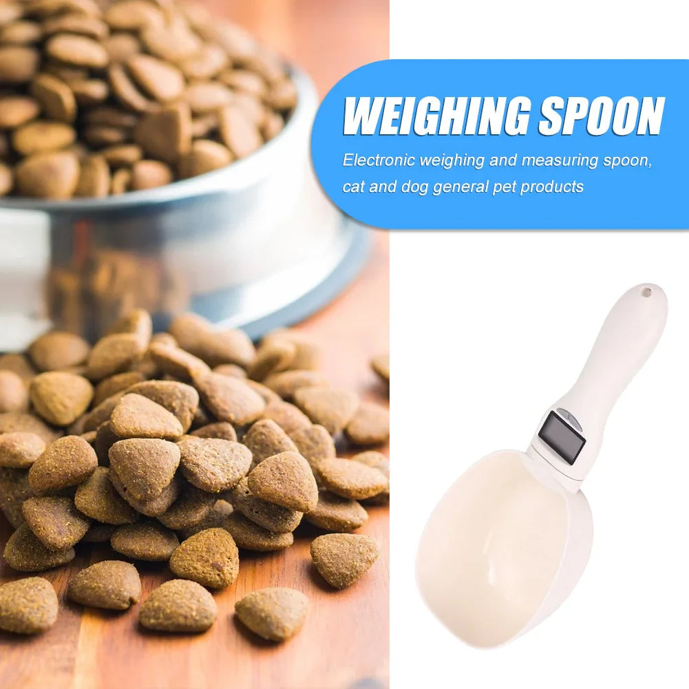 Digital Pet Food Scale Measuring Spoon with LCD Display  ourlum.com   