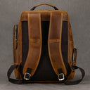 Hot Multifunction Fashion Men Backpack Large Leather Daypack