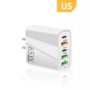 Ultimate Power Solution: Fast Charging Type C Adapter  ourlum.com US White  