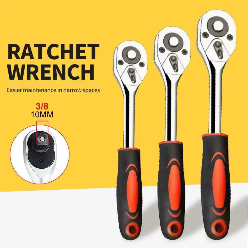 Ratchet Handle Wrench: Versatile DIY Tool for Smooth Operation & Durability  ourlum.com   