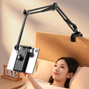 Tablet Holder for Bed with 90cm Metal Arm 360 Rotating Stand