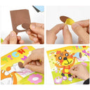 3D Cartoon Animal Foam Sticker Puzzle Game Education Toys - Kids Multi-patterns GYH  ourlum.com   