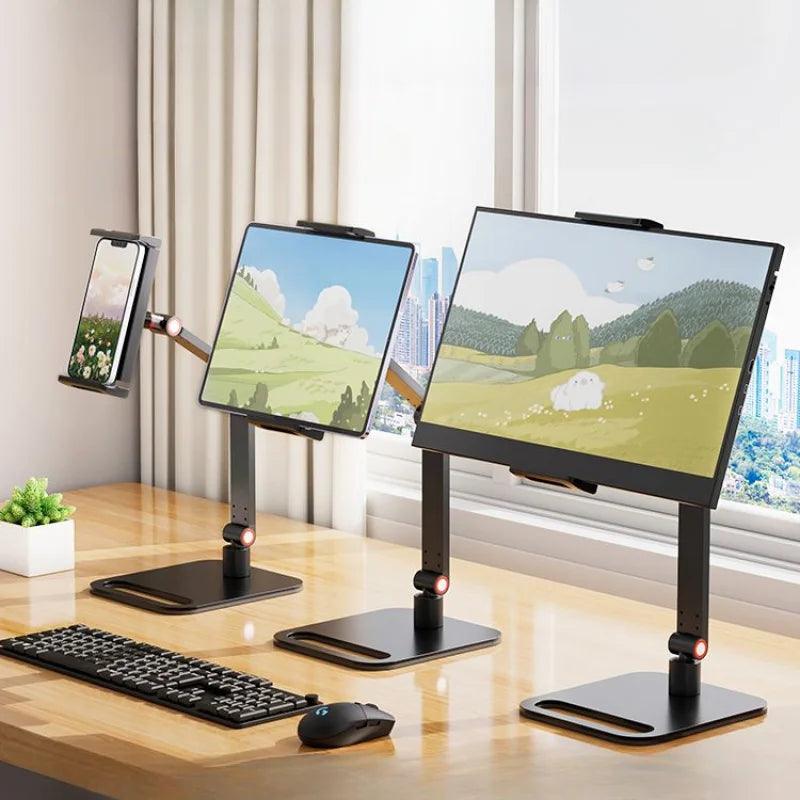 16" Expandable Monitor Stand: Elevate Workspace with Vertical Expansion  ourlum.com   