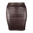 Faux Leather Bodycon Skirt: Urban Chic Fashion Essential