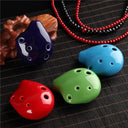 1 PCs Small Flute Color Ocarina Mini 6 Holes Instrument