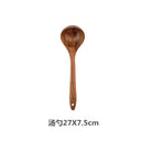 Eco-Friendly Teak Wooden Spatulas for Non-Stick Cookware