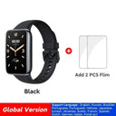 Xiaomi Band 7 Pro: AMOLED Smart Band with GPS & Alexa Integration  ourlum.com Black Add 2PCS Film uzbekistan 