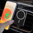 30W Magnetic Car Wireless Charger Air Vent Phone Holder Stand