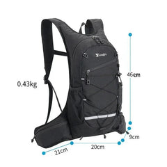 Durable Waterproof Hiking Backpack for Men and Women - Versatile Trekking Rucksack with Layered Storage for Outdoor Fitness Activities